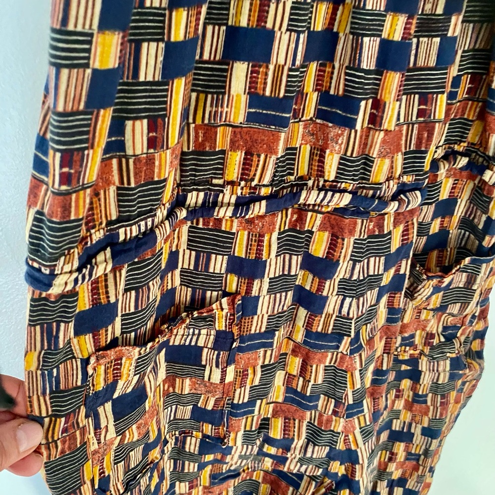 Multicolor Patterned Jumpsuit - Picture 4 of 8
